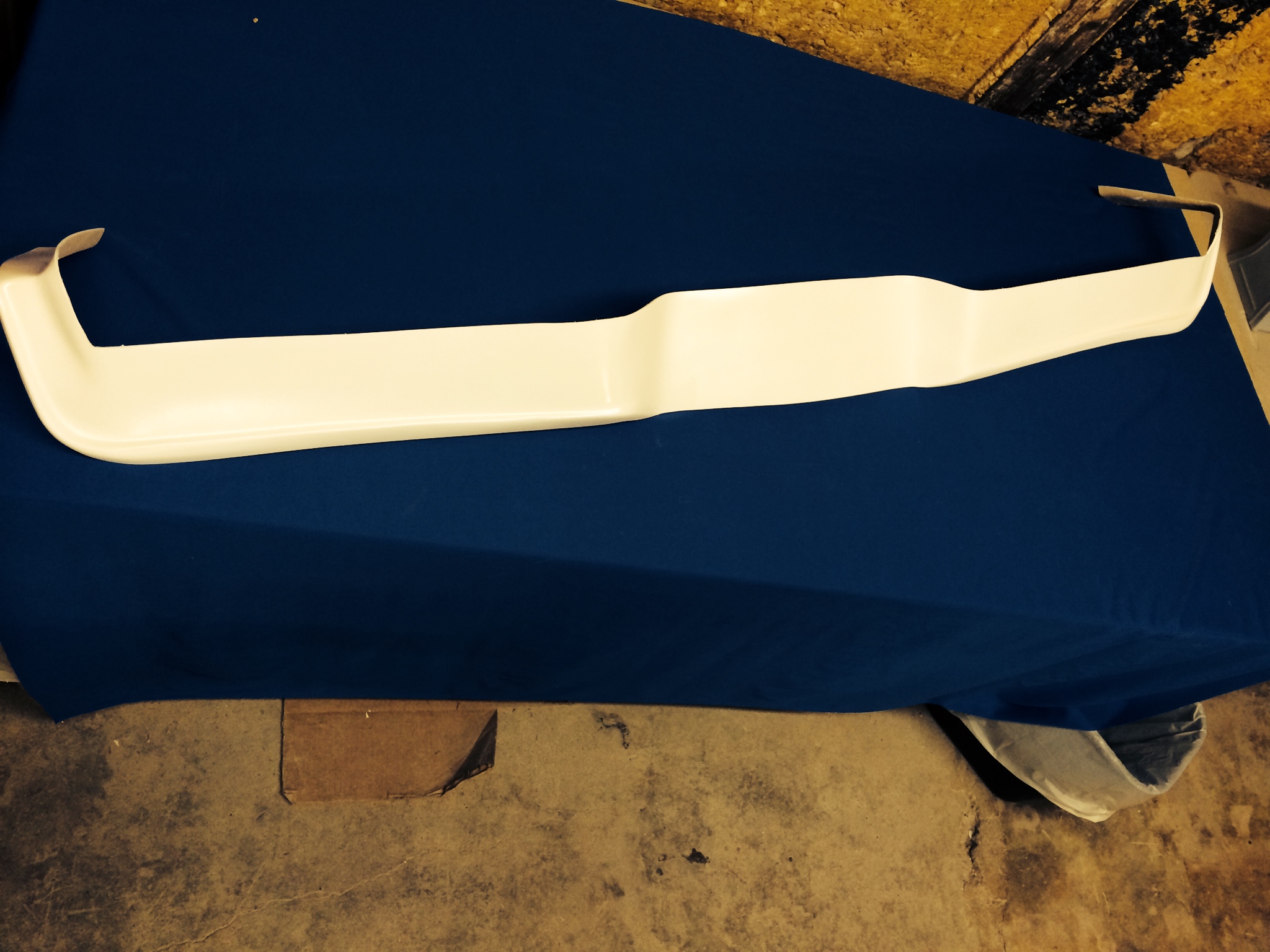 1973 74 Chevrolet Nova Rear Bumper Bumper Filler » Replica Plastics